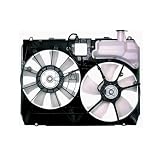 04-06 LEXUS RX330 RX-330 AC CONDENSER + RADIATOR COOLING FAN (W SHROUD, W MOTOR)...