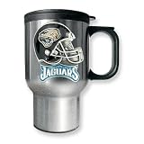 Jacksonville Jaguars 16oz Stainless Steel Travel Mug