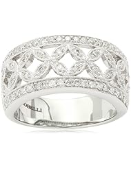 Kobelli 1/2 cttw Round Diamond 14k White Gold Fashion Band