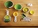 Chef'n SleekStor Pinch+Pour Collapsible Measuring Cups (Green Tonal)