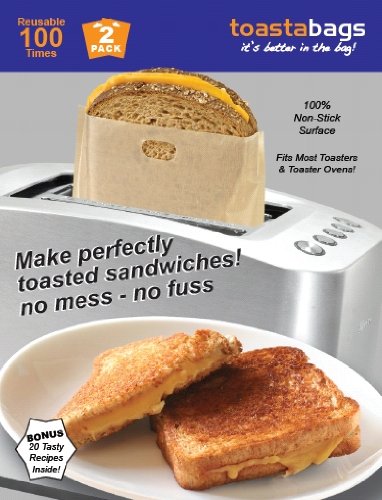 Reusable 100 use toastabags Gold Twin Pack