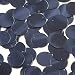 Round Flat Sequin 20mm Top Hole Royal Navy Blue Metallic. Couture Paillettes. Made in USA