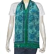 Long Silk Scarf Summer Accessory 20 X 72 inches