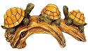 Moonrays 91515 Solar Powered Turtles on a Log with Glowing Shells
