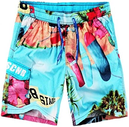 Akaash Mens Boys Designer Beach Flower Shorts