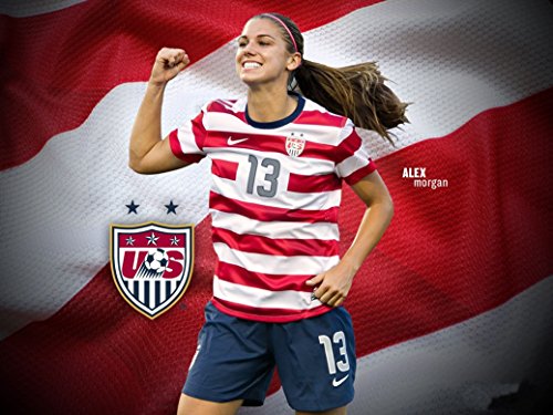 Alex Morgan poster 32 inch x 24 inch / 17 inch x 13 inch by bribase shop