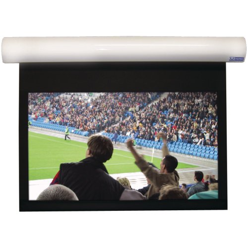 Vutec LI072128MWW 147-Inch 72-Inch x 128-Inch Lectric 1 Motorized Wall/Ceiling Screens with White Housing