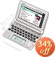 CASIO Ex-word 電子辞書 XD-A6500GD シャンパンゴールド 多辞書総合モデル ツインタッチパネル 音声対応 100コンテンツ 日本文学300作品/世界文学100作品収録 Blanview (ブランビュー) カラー液晶搭載