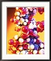 Blurred Image of Model of Dna with Yellow Background Photos To Go Collection Framed Photographic Poster Print by Peter Gregoire, 28x34