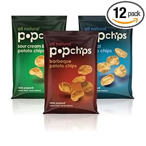 Popchips 6-Flavor Variety Pack, 3-Ounce Bags (Pack of 12)�[Amazon... by Popchips