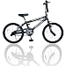 20 Zoll BMX Resul Schwarz Freestyle 360� Rotor 36-Loch Speichen + 4 Pegs