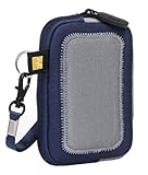 Case Logic UNZ-2 Small Universal Pocket with Screen Protection (Blue/Silver ....