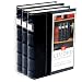 American Covers 11307 Black Vinyl Cd & DVD Storage Binder / Organizer - 3 Pack