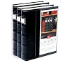 AMERICAN COVERS 11307 Black Vinyl CD & DVD Storage Binder / Organizer - 6 Pack