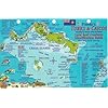 Turks & Caicos Dive Map & Reef Creatures Identification Guide - Laminated Fish Card