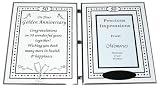 50th Golden Anniversary Photo & Message Frame