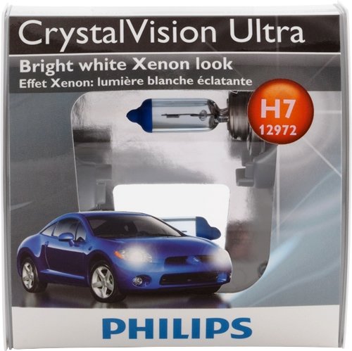 Philips H7 CystalVision Ultra Headlight Bulb - Pack of 2