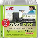 Cheap JVC Blank DVD-R Single 8.5GB dual-layer DVD-R disc