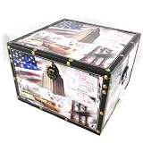 Malle Coffre Bois "New York"