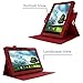 rooCASE ASUS MeMO Pad FHD 10 Case ME302C / ME301T - Dual View Multi Angle Stand Cover - Red