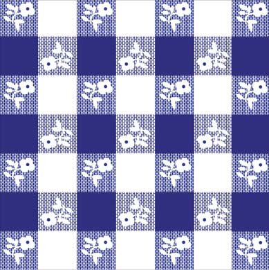 Blue Gingham 2-ply Oktoberfest Luncheon Napkins, Set of 50