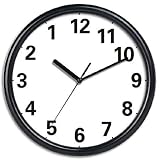 New Haven Black Reverse Clock