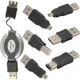 Produkt-Bild: Tinxi USB zu 5P 6P 4P 1394 Firewire Connector Adapter Reise Set
