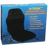 NEW Black Heated Auto Seat Cushion/5 Massage Motors/ Touchpad Control/3 Vibration Speeds