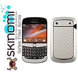 Skinomi TechSkin - Silver Carbon Fiber Film Shield & Screen Protector for B ....