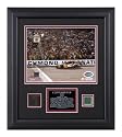Clint Bowyer - 2008 Richmond - Framed 8x10 Photograph with Race Used Tire and Green Flag Piece