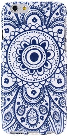Pooqdo(TM) 2015 Hot Sell Fashion Porcelain Pattern TPU Case Cover Skin For iPhone 5 5S