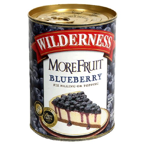 Wilderness Blueberry Fruit Pie Filling, 21-Ounce Container (Pack of 5) by Wilderness