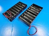 電池ボックス　単3　コード付　1段×8＝8本 2個入＜bat-009＞