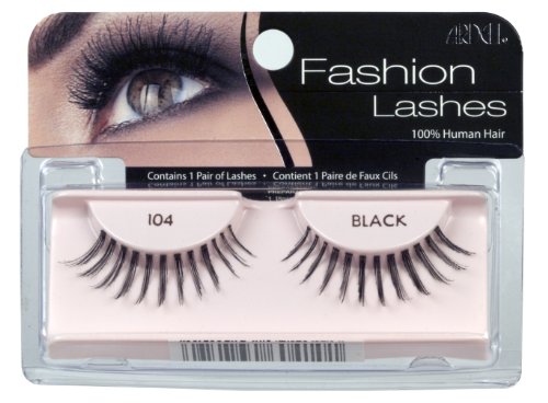 Ardell Fashion Lashes Pair – 104 Black (Pack of 4)