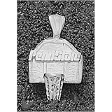 LogoArt Penn State Nittany Lions Sterling Silver Backboard Pendant
