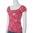 Energie Junior Scoop Neck Cap Sleeve Top