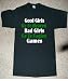 GOOD GIRLS GO TO HEAVEN BAD GIRLS GO TO EAGLES GAMES NAUGHTY DEVILISH LADY T SHIRT jersey