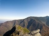 Chimney Top View from the Summit, Great Smoky Mountains National Park - Distinctive 16x20 Photographic Print by Brendan Reals