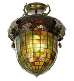 Meyda Tiffany 98063 N/A Single Light Flush mount Ceiling Fixture