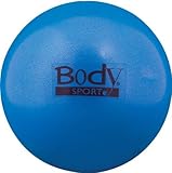 BodySport FusionBall 7.5 - 10" Mini Fitness Ball - Use for pilates. Inflates with included straw. Ideal for isometrics, Core work. No pump necessary!