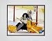 Marc-Andre Fleury 2007 Home Action in Front of Net Double Matted 8 x 10 Photograph (Unframed)