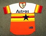 HOUSTON ASTROS 1980's Majestic Cooperstown Throwback Home Jersey, 2XL