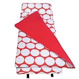 Wildkin Red and White Big Dot Original Nap Mat, One Size