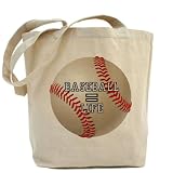 Tote Bag Baseball Equals Life