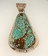 Number 8 Turquoise Pendant Phillip Sanchez
