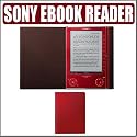 Sony PRS-505 Portable Digital Ebook Reader Outfit Red With Red Cover