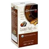 Davidson's Tea Caramel Peach with Coconut, 25-Count Tea Bags (Pack of 6)
