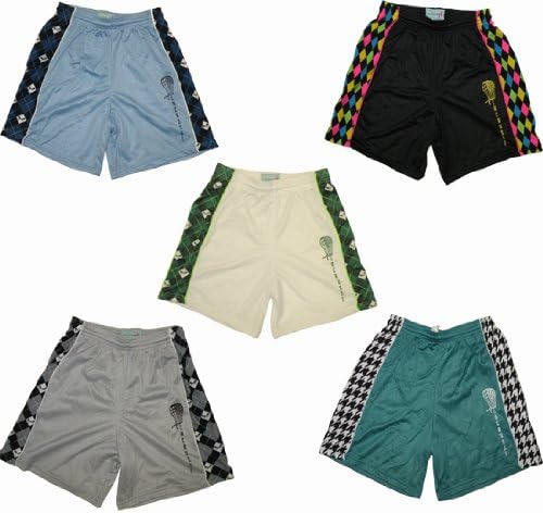 Lacrosse - Mesh Shorts with Sublimated Side Inset Panels