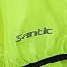 Santic Men's Cycling Rain Coat Jersey Bicycle Windproof Jacket Hooded Skin Coat Green