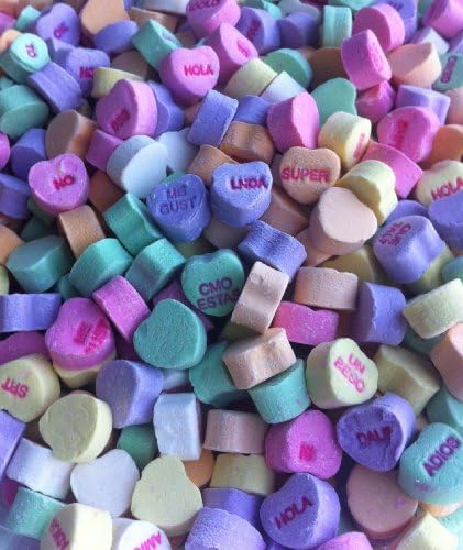 HOLIDAY Spanish Hearts in Heart Container (2 pounds)